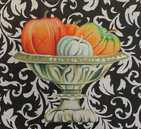 Elegant Pumpkin in Urn