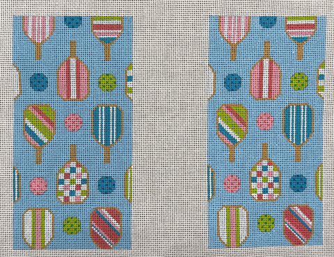 Pickleball Eyeglass Case - Blue