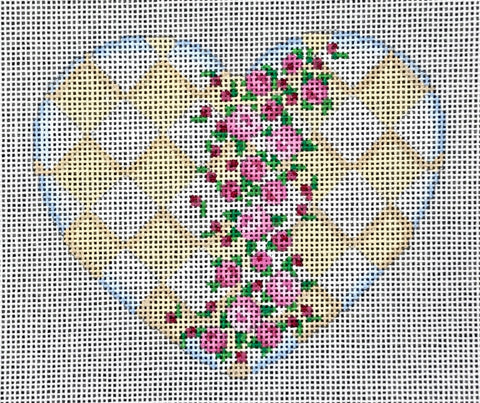 Rosebud/Harlequin Heart