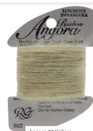 Rainbow Angora Yellow