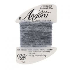 Rainbow Angora Charcoal Gray