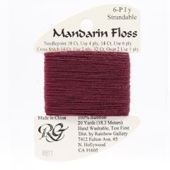 Mandarin Floss Dk Burgundy