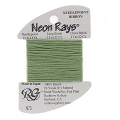 Neon Rays Spring Green