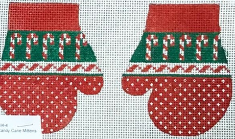 Candy Cane Mittens