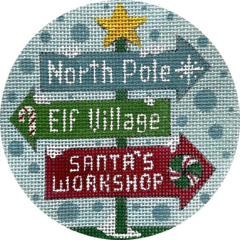 North Pole Sign