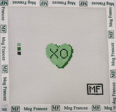 XO Heart Mini Canvas