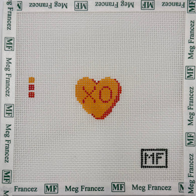 XO Heart Mini Canvas
