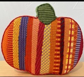 Funky Patchwork Pumpkin