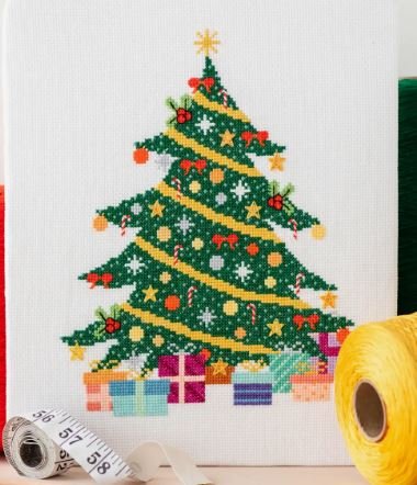 Christmas Tree Cross Stitch Kit   