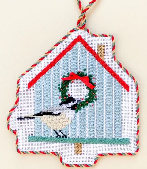 Christmas Bird Houses  Chickadee