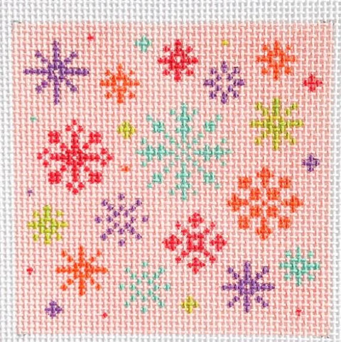 Pink Snowflakes