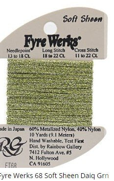 Fyre Werks Soft Sheen FT68 Daiquiri Green