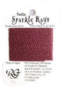 Petite Sparkle Rays PS30 Burgundy