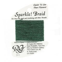 Sparkle! Braid Dark Green