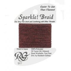 Sparkle! Braid SK17 Dark Red