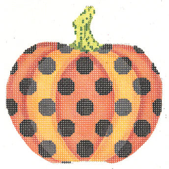 Haunted Polka Dot Pumpkin