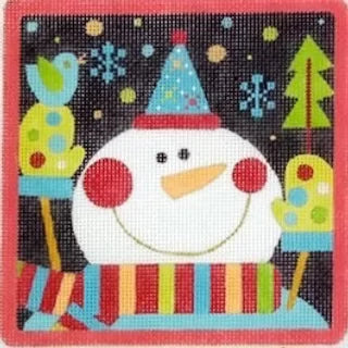 Pop Snowman with Hat KIT