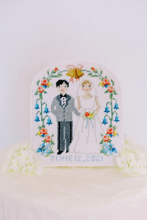Vintage Cake Topper