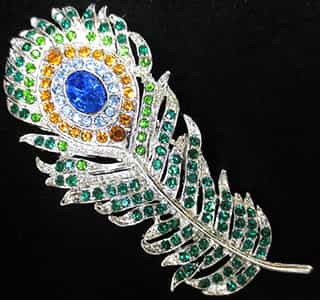 Big Buddies Magnetic Needle Minder - Peacock Feather