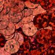 Sequins 6mm SQ121 Red Shimmer