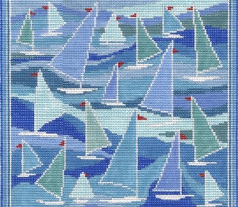 Sailboats Pillow