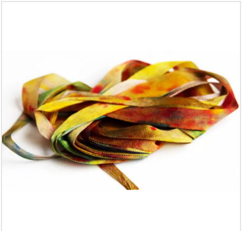 Painters Thread Silk Ribbon 7mm 101 Macke