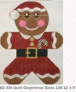 Giant Mr Claus Gingerbread  