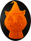 Halloween Cat Needle Minder