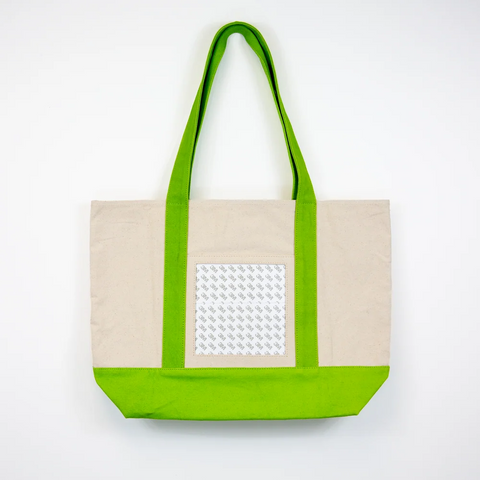 Small Self Finishing Tote Bag