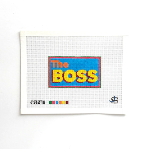 The Boss Ornament/Paperweight Canvas