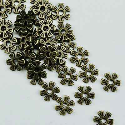 Metallic Accents MA022 Antique Bronze Flower