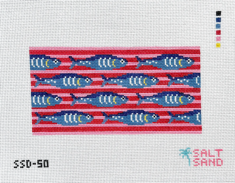 Pink and Red Sardine Insert