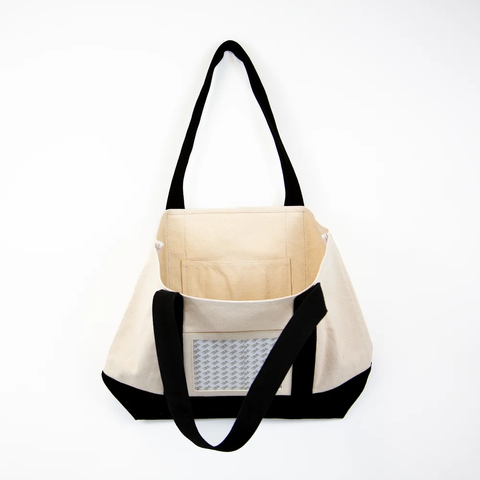 Small Self Finishing Tote Bag