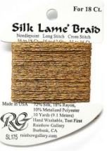 Silk Lame  Honey Gold