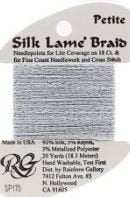 Pet Silk Lame Braid Blue Fog