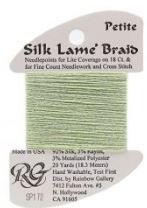 Petite Silk Lame Braid 172 Lime Cream