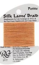 Petite Silk Lame Braid 177 Orange Pop